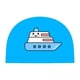 thumbnail image 1 of Natación infantil,Gorro de natación para niños,Gorro de baño elástico para niños y niñas,Protector auditivo para piscina para niños pequeños de 2 a 12 años,Gorro de baño para pelo, 1 of 8