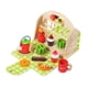 thumbnail image 1 of Juego de té de madera, juguetes, juego de té de madera para muñecas, regalo de cumpleaños, cocina, juego de simulación, miniaturas, juego de té de la, 1 of 9