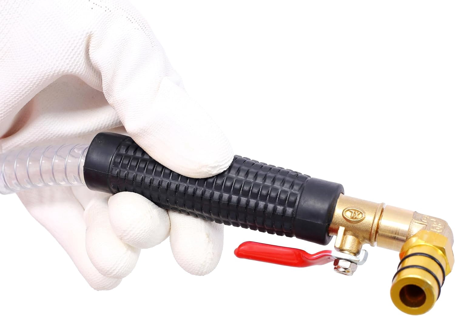 24L Oil Extractor - Portable Air Pneumatic Waste Oil Garage Extractor Drain Draine Tank Professional Fluid Evacuator, Integrated Level Gauge, Use with Oil, Transmission Fluid and Anti-F