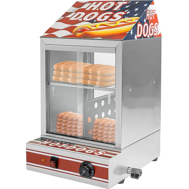Vitrina Hot Dogs Calentadora Vaporizadora Salchichas 850w