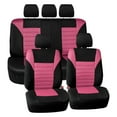 thumbnail image 2 of FH Group Car Seat Covers Full Set Pink 3D Air Mesh - Universal Fit, Automotive Seat Covers, Airbag Compatible, Split Bench Rear Seat, Washable Car Seat Cover for SUV, Sedan, 2 of 8