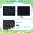 thumbnail image 3 of Tablero de escritura LCD para niños, tablero de dibujo recargable para niños de 16 pulgadas, tablero de dibujo colorido para niños de 3, 4, 5, 6, 7 y 8 años, juguetes para niñas, niños y adultos, rega, 3 of 5