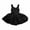 A-4888Black, variant on MEZZALL Girls Summer Dresses O-Neck Casual Sleeveless Vest Dress For Toddler Kids Comfortable Stretchy Waist Outdoor Play Outfits Dailywear Boho / 4-5 Years