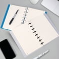 thumbnail image 6 of Eagle Discbound Refill Paper, 60 Sheets Ruled Lined Filler Paper for Junior Size Notebooks | 8-Hole Punched, 8.5 x 5.5 Inch, 3 Packs Included, Total 180 Sheets, Ruled Pages, 6 of 7