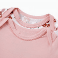 thumbnail image 3 of PatPat Bamboo Baby Boy/Girl 2-Pack Solid&Printed Rompers Set, 3 of 6