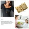 thumbnail image 3 of HOOUN 10 Pcs Picture Locket Charm Copper Book Photo Box Necklace Charms, 3 of 9