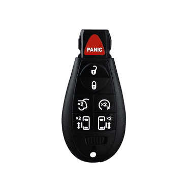 Wholesalekey Replacement for 2006-2018 Chrysler Dodge Jeep M3N5WY783X 7 Buttons Remote Key Fob 433MHz