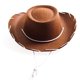thumbnail image 5 of Sombrero de vaquero BR 2 piezas Marrón y Rojo Disfraz de vaquero para niños, 5 of 5