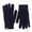 Navy, variant on Winter Gloves Men and Women Fashion Accessories Couples Winter Outdoor Warm And Cold Gloves Wool Knitted Gloves Solid Color Adult Open Touchscreen Gloves