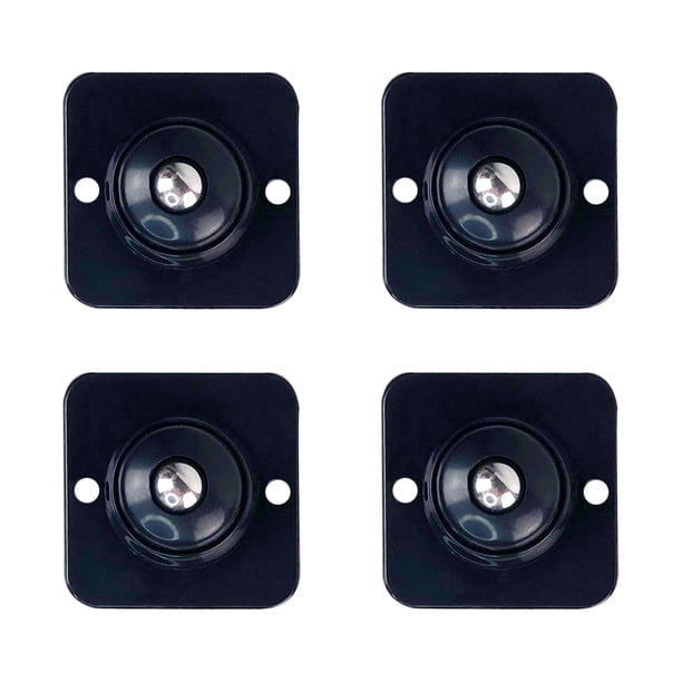 Injueey 4 piezas de polea adhesiva de 360 grados, caja de almacenamiento Universal autoadhesiva, cubos, ruedas giratorias, para el hogar en Almacenamiento y organización del hogar Tipo 2 Injueey HA063451-02B