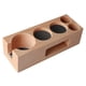 thumbnail image 2 of Base de soporte de madera para prensador de café, accesorio para prensar café espresso 51-54 mm 5 ranuras, 2 of 8