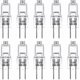 thumbnail image 1 of 10pcs G4 Halogen Bulb, 12v 20w G4 Bulb, Warm White 3000k, 150lm, Dimmable, G4 Halogen Lamp, 1 of 5