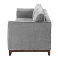 thumbnail image 3 of Sala 3-2 Oslo Trinity 2 piezas ( Sofá, Love Seat ) Gris Para Sala, 3 of 10