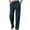 Navy, variant on Diufon Wide Leg Loose Pants for Men Casual Trendy Elastic Waisted Drawstring Sweatpants with Pockets