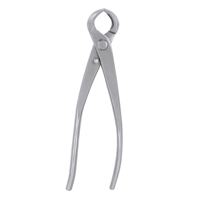 180mm Stainless Steel Knob Cutter For Trimming Small Bonsai Shape, Ergonomic Handle, Concave Hemispherical Incision, Durable, Exquisite Workmanship, Small Size