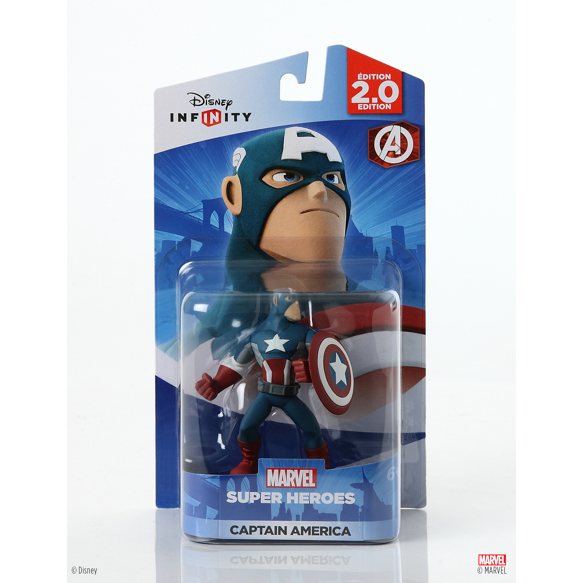 Disney Infinity: Marvel Super Heroes (2.0 Edition) Captain America Figure (Universal) - image 3 of 4