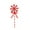 A-2A-home supplies, variant on MORESEC XUld Home Red Plastic Lollipop Christmas Tree Ornament 21x7.5cm Candy Shaped Decorative Pendant for Holiday Party Home Decor Dorm Room Essential