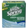 Irish Spring Deodorant Bar Soap, Clean Scrub, 3.75 oz bars, 3 ea (Pack of 4)