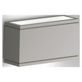 thumbnail image 2 of WAC Rubix LED Wet Rated Rectangular Up & Down Wall Light in Aluminum, 2 of 3