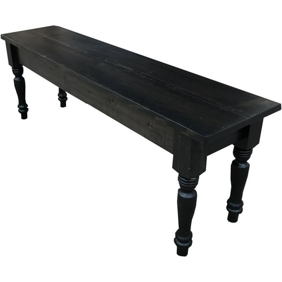 Franklin Farm Bench- Black (72)