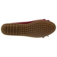 thumbnail image 5 of Minnetonka Women's Kilty Hardsole Moccasins 8.5 M Cherry Red, 5 of 7