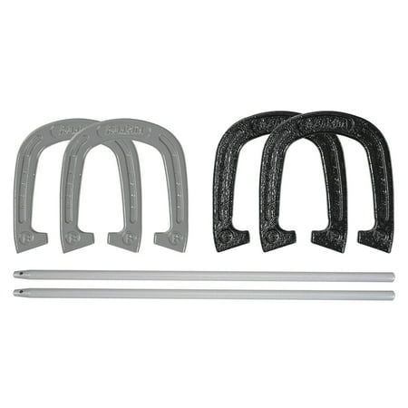 UPC: 0025725502592 | Franklin Sports Horseshoes – Beach or Backyard Horseshoe Play – Professional Set