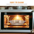 thumbnail image 2 of Shisuyan Glass Pie Pan For Baking Round Baking Dish For Dinner Non-Stick Pie Plate With Edge For Apple Pie Pumpkin Pie Pot Pies Transparent 7 Inches, 2 of 9