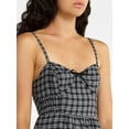 thumbnail image 4 of No Boundaries Woven Flannel Dress, Women's, 4 of 5