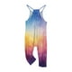 thumbnail image 5 of Odeerbi 5-14 Años Niñas de Verano Traje Estrelado Cielo Camisola Romper Primavera Casual Transpirable Cómodo Trajes Correa Bib Pantalones En General Traje de Juego, 5 of 6