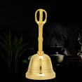 thumbnail image 3 of Campana de mano de latón puro Bling Bling, 3 of 7