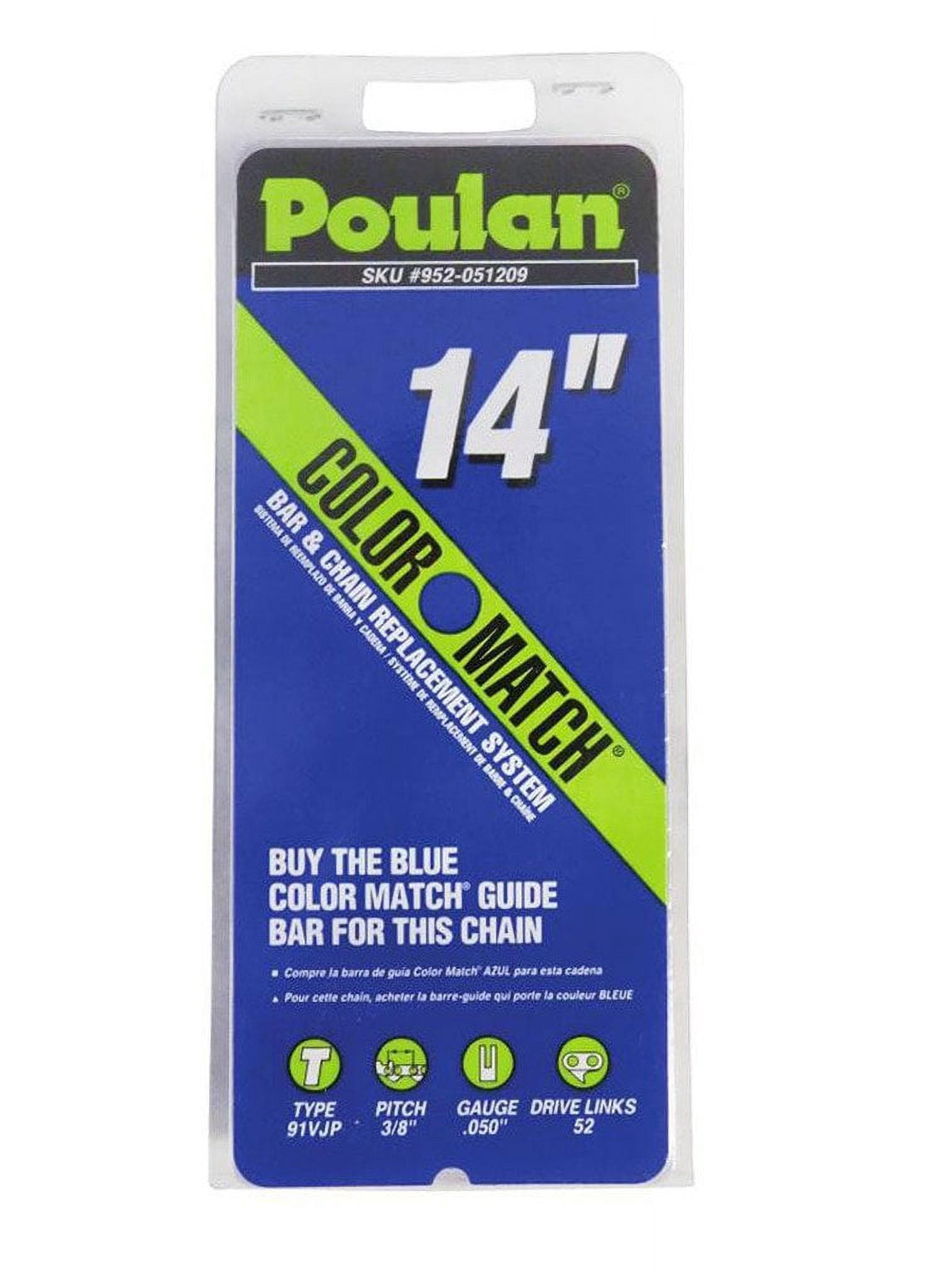 Poulan Pro 14 inch Replacement Chainsaw Chain, 3/8" pitch