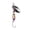 Silver single hook, variant on Yihuala Bass Trout Spinner Metal Lure Sea Fishing Metal Lure Fishing Metal Baits Spinner Bass Lure