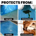 thumbnail image 3 of ADHES Floor Protection Film 24” x 200’ Self Adhesive Floor Protector for Moving and Construction, Protection of Hardwood, Tile, Other Hard Surfaces, 3 of 3