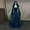 Blue, variant on Jacenvly New Dresses for Women Plus Size Women's Fashion Long Sleeve Hooded Dress Floor Length Dress Women Maxi Dresses Blue Xxl