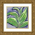 thumbnail image 1 of Seay, Anne 20x20 Gold Ornate Wood Framed with Double Matting Museum Art Print Titled - Banana Plant Dawn, 1 of 4