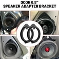 thumbnail image 3 of JJMY 6.5'' Door Speaker Adapter Spacers Bracket W/Wire For Chevy Silverado 1500 1999-2007, 3 of 13