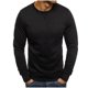 thumbnail image 1 of Moda hombre casual manga larga cuello redondo patchwork señoras tops sudaderas Pompotops oipoqjl18949, 1 of 3