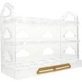 thumbnail image 4 of Soporte para huevos para refrigerador Contenedor para huevos volteado Estante para huevos para el hogar Caja para huevos multicap HOMEMAXS 14720892-MX, 4 of 6