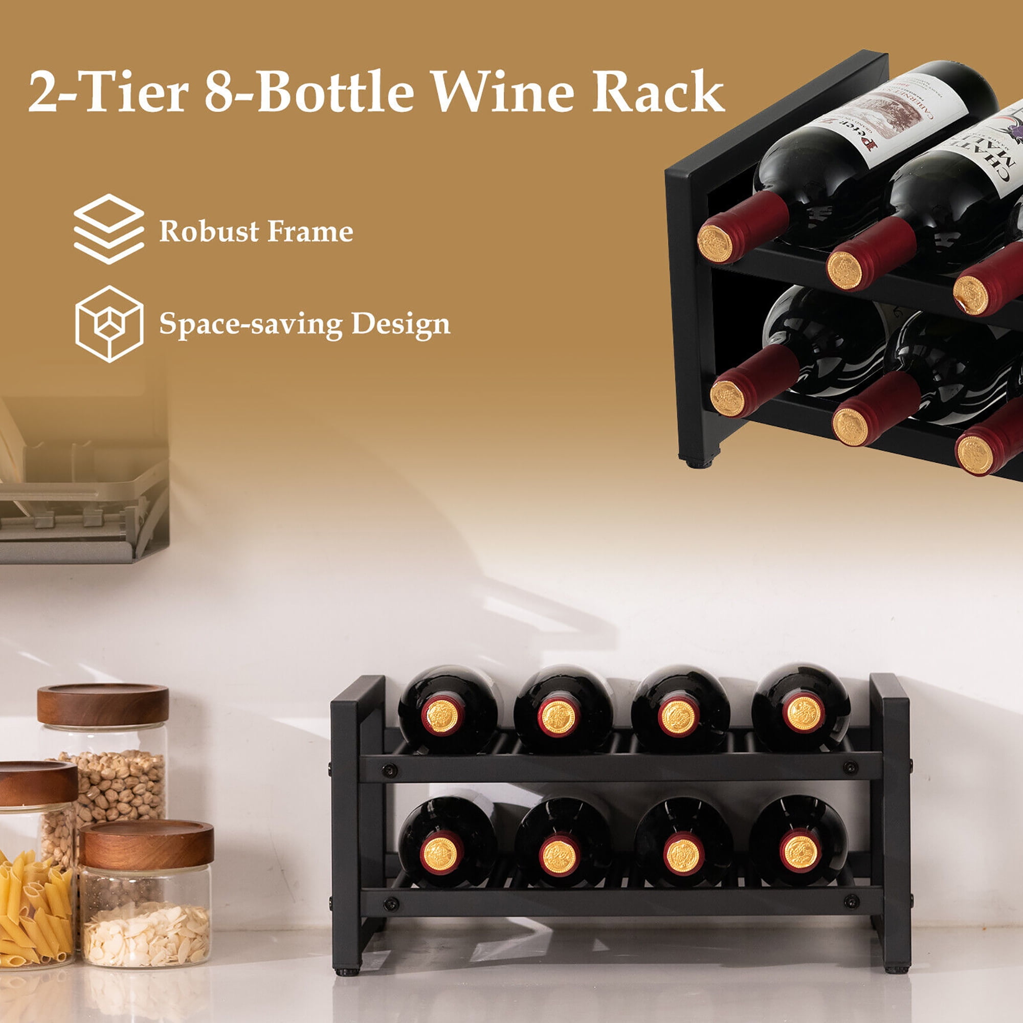 Gymax wine rack hotsell