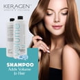 thumbnail image 3 of Keragen - Volumizing Shampoo for Fine Hair with Keratin, Collagen and Organic Oils, Sulfate Free 32 Oz, 3 of 7