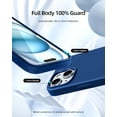thumbnail image 2 of Compatible with iPhone 15 Case, Liquid Silicone Slim Shockproof Protective Phone Case for iPhone 15 6.1 inch[Microfiber Lining]. (Navy Blue), 2 of 12