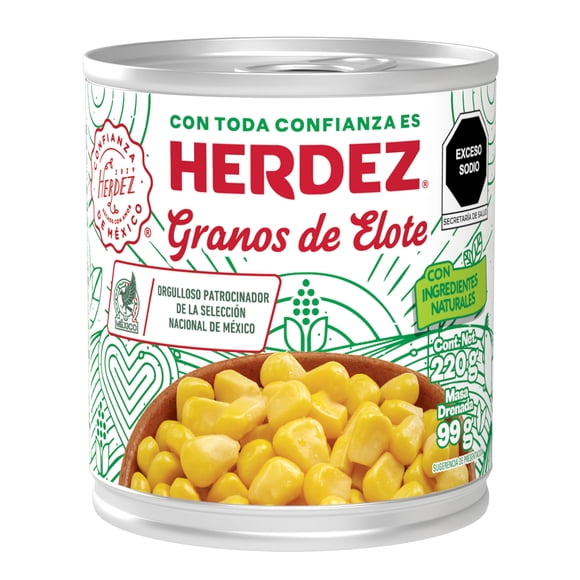 Granos de elote Herdez 220 g