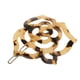 thumbnail image 5 of Novedad, Bandas Elásticas Para El Pelo Con Rosas Huecas, Coleteros Con Estampado De Leopardo Sunnimix Acrílico Hairband, 5 of 6