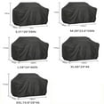 thumbnail image 2 of Grill Cover  BBQ Cover Waterproof BBQ Grill Cover UV Resistant Gas Grill Cover Durable and Convenient Rip Resistant Black Barbecue Grill Covers Fits Grills of Weber Brinkmann etc, 2 of 7