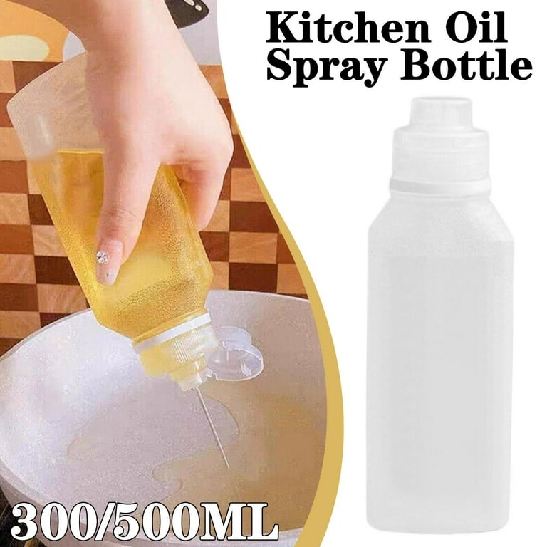 Oil Bottle Squeeze Dispenser Olive Vinegar Cooking New Tool