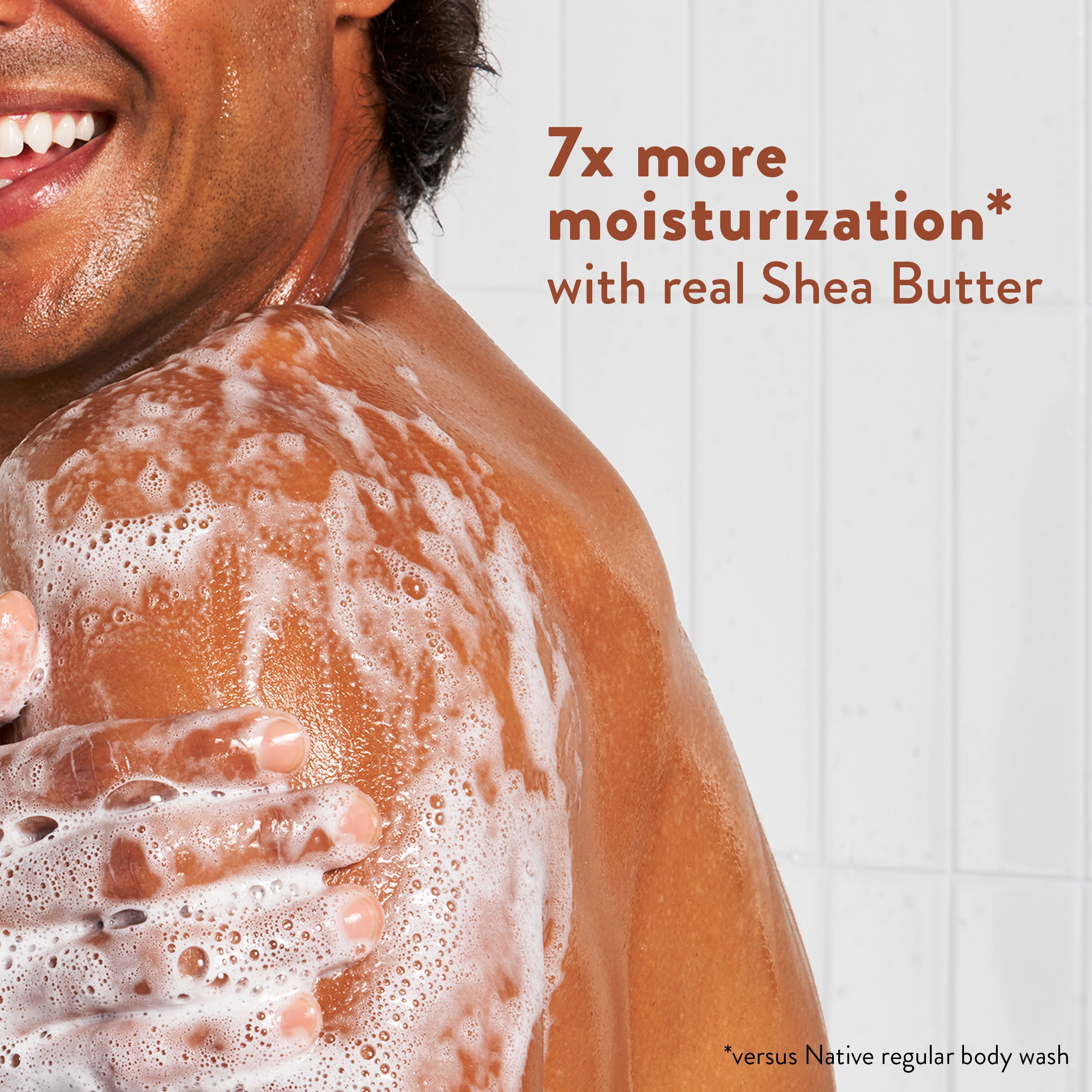 Native Cocoa Butter & Vanilla Moisturizing Body Wash 18 oz
