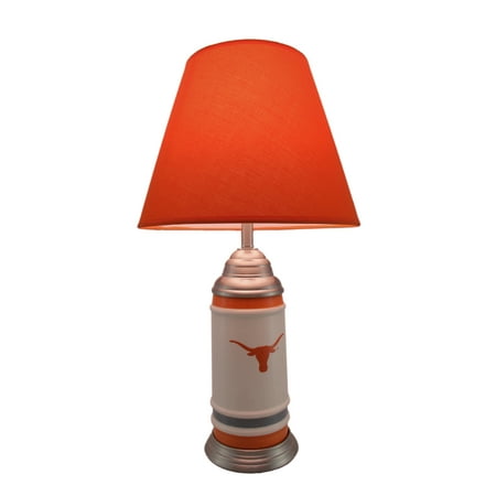 University Texas Lamp - University of Texas Longhorns Logo Ceramic Table Lamp 21 Inches Tall