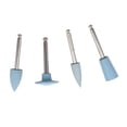 thumbnail image 2 of 1 juego de kit de pulido dental, cabezal de pulido de caucho de silicona, cabezal de pulido para máquina dobladora, juego de brocas de pulido lento, materiales dentales, azul, 2 of 8