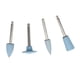 thumbnail image 2 of 1 juego de kit de pulido dental, cabezal de pulido de caucho de silicona, cabezal de pulido para máquina dobladora, juego de brocas de pulido lento, materiales dentales, azul, 2 of 8
