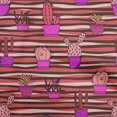 thumbnail image 1 of oneOone Rayon Pastel Red Fabric Kawai Sewing Craft Projects Fabric Prints By Yard 56 Inch Wide-RS, 1 of 5